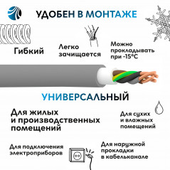 Кабель силовой NYM-J 4х2.5