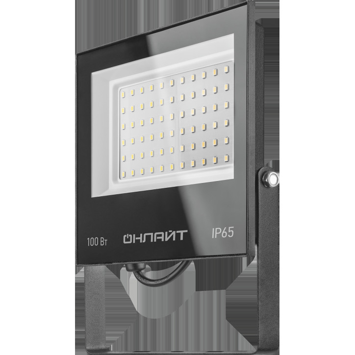 Прожектор светодиодный ДО-100w OFL-03-100-6.5K-BL-IP65-LED ОНЛАЙТ