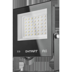 Прожектор светодиодный ДО-50w OFL-03-50-6.5K-BL-IP65-LED ОНЛАЙТ