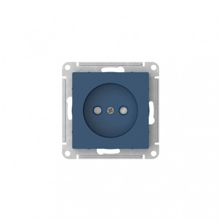 ATLASDESIGN РОЗЕТКА без заземления со шторками, 16А, быстрозажимные клеммы, АКВАМАРИН ATLASDESIGN РОЗЕТКА без заземления со шторками, 16А, быстрозажимные клеммы, АКВАМАРИН