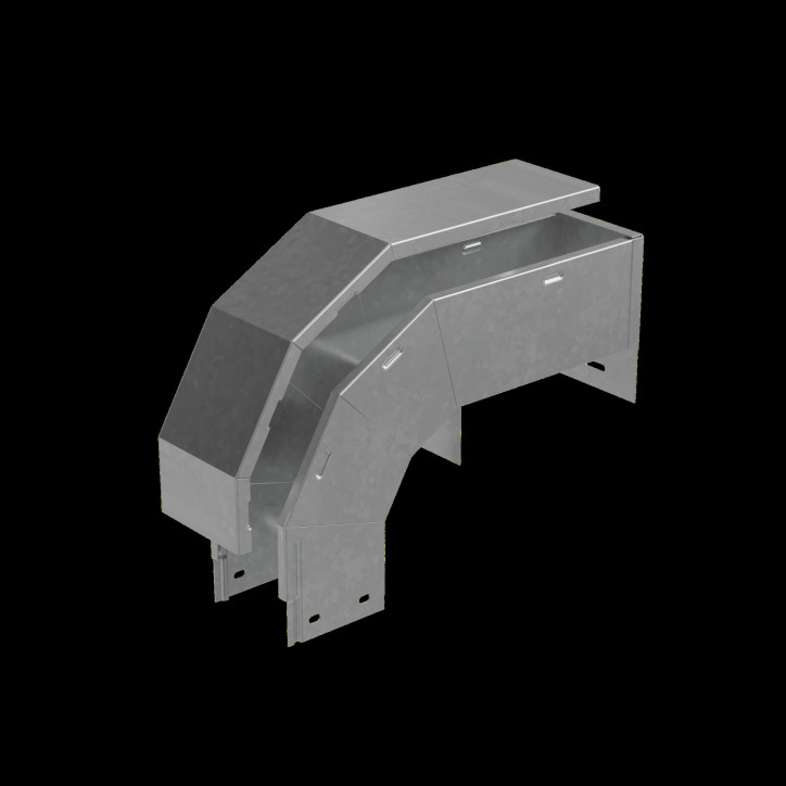 Т-ответвитель крышка верт. вниз 80х500х100 мм ПЛЮС HD Т-ответвитель крышка верт. вниз 80х500х100 мм ПЛЮС HD