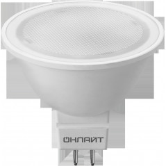 Лампа светодиодная 10вт ОLL-MR16-10-230-4K-GU5.3-PACK5 (упаковка 5шт) ОНЛАЙТ