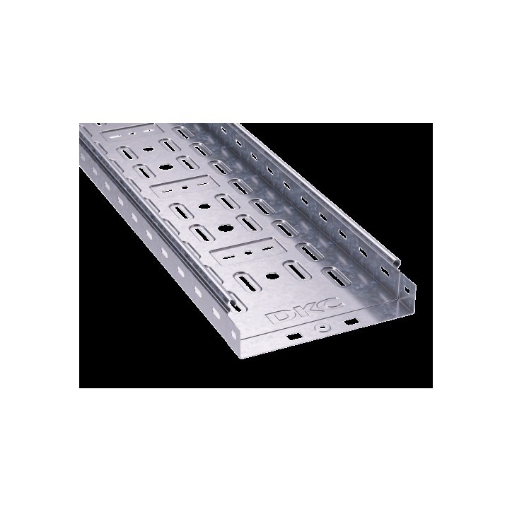 Лоток перфорированный 200х50х3000 цинк-ламельный Лоток перфорированный 200х50х3000 цинк-ламельный
