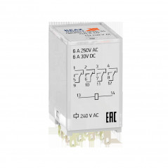Реле промежуточное OptiRel G RP55-34-240-6-CO/TIL
