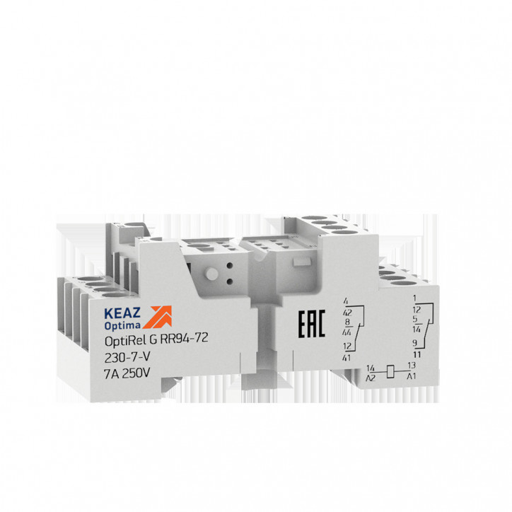 Розетка для реле OptiRel G RR94-74-230-7-V Розетка для реле OptiRel G RR94-74-230-7-V