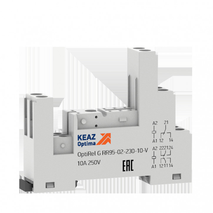 Розетка для реле OptiRel G RR95-02-230-10-V Розетка для реле OptiRel G RR95-02-230-10-V