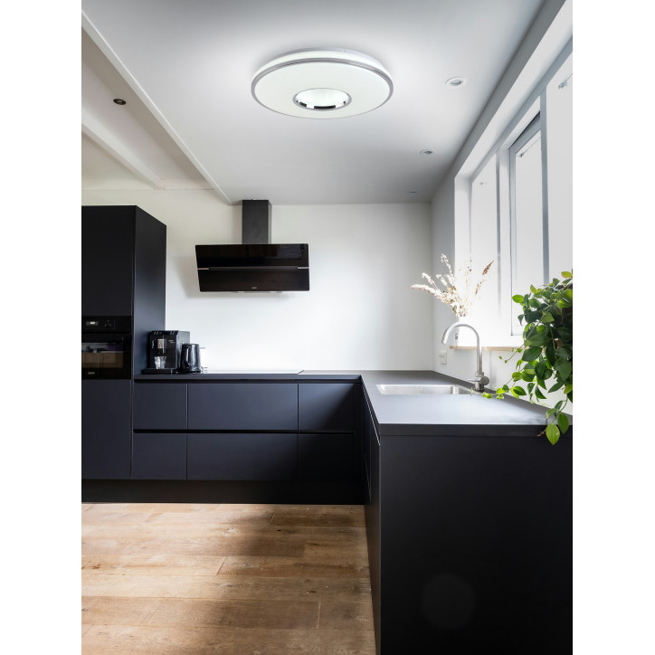 Светильник светодиодный ДБО-75 настенно-потолочный управляемый ORION 230В 3000-6500K 6000Лм 492x87мм Светильник светодиодный ДБО-75 настенно-потолочный управляемый ORION 230В 3000-6500K 6000Лм 492x87мм