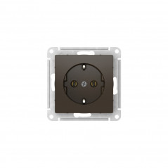 ATLASDESIGN РОЗЕТКА с заземлением, 16А, быстрозажимные клеммы, МОККО