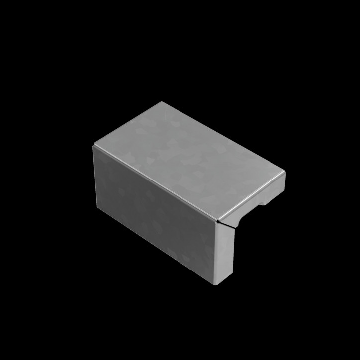 Переходник по высоте 50-100х100 мм ПЛЮС INOX304