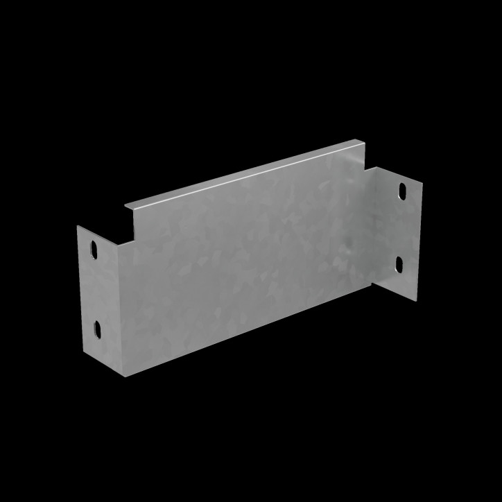 Переходник упрощенный 80х300 мм левый ПЛЮС INOX304 Переходник упрощенный 80х300 мм левый ПЛЮС INOX304