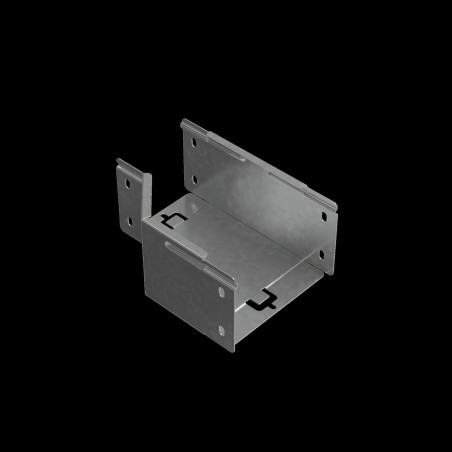 Переходник правый 100х100-150 мм ПЛЮС INOX304