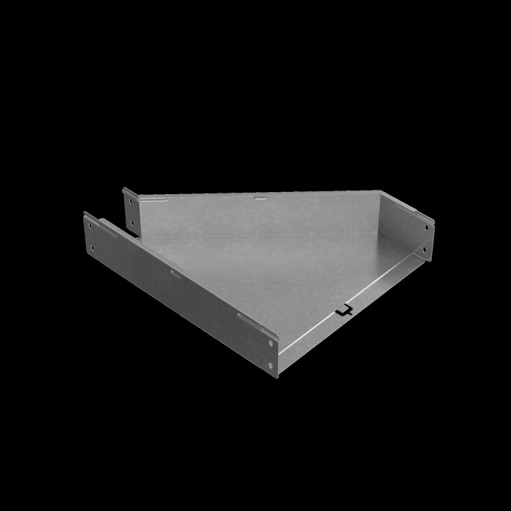 Переходник левый 100х100-400 мм ПЛЮС Переходник левый 100х100-400 мм ПЛЮС