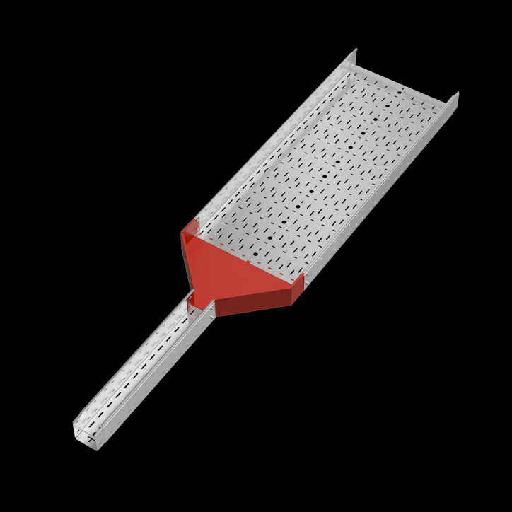 Переходник центральный 100х100-500 мм ПЛЮС Переходник центральный 100х100-500 мм ПЛЮС
