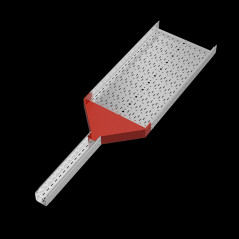 Переходник центральный 100х100-600 мм ПЛЮС HD