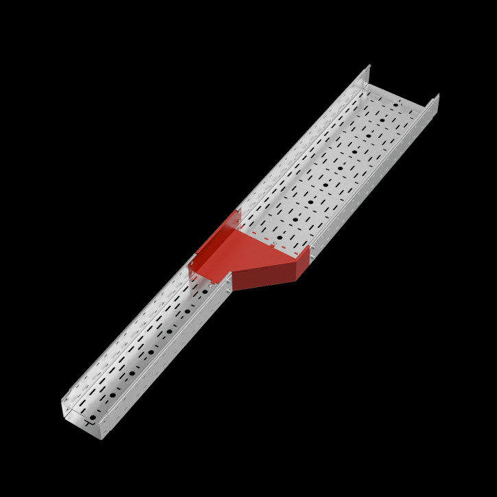 Переходник правый 100х150-300 мм ПЛЮС INOX304