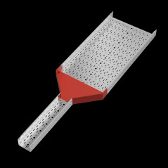 Переходник центральный 100х150-600 мм ПЛЮС INOX304