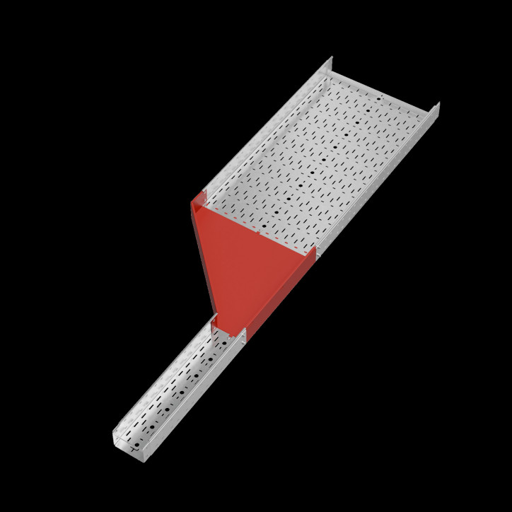 Переходник левый 100х150-600 мм ПЛЮС HD