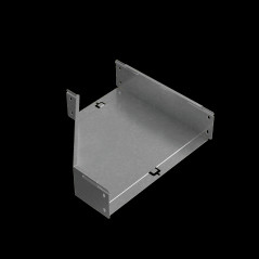 Переходник правый 100х200-400 мм ПЛЮС INOX304