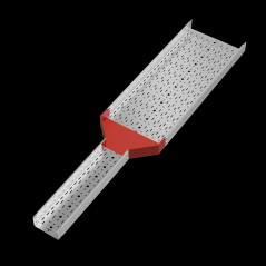 Переходник центральный 100х200-500 мм ПЛЮС INOX304