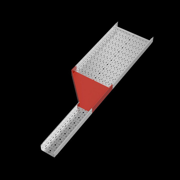 Переходник левый 100х200-600 мм ПЛЮС INOX304 Переходник левый 100х200-600 мм ПЛЮС INOX304