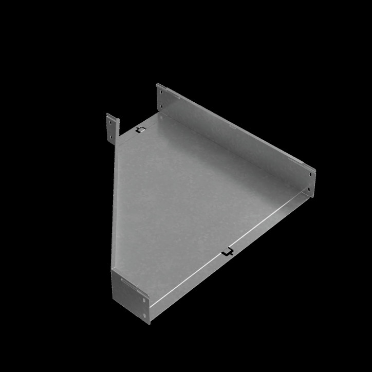 Переходник правый 100х200-600 мм ПЛЮС INOX304