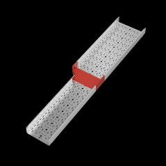 Переходник левый 100х300-400 мм ПЛЮС INOX304