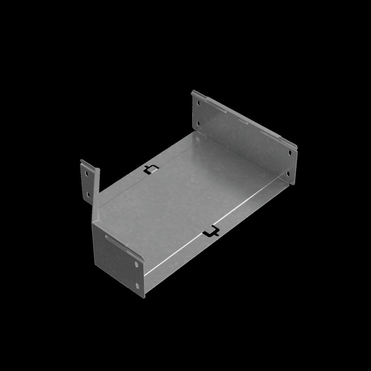 Переходник правый 100х300-400 мм ПЛЮС INOX304