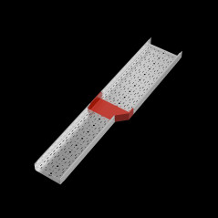 Переходник правый 100х300-400 мм ПЛЮС INOX304