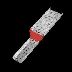 Переходник левый 100х300-500 мм ПЛЮС INOX304