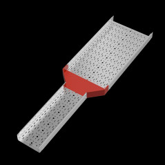 Переходник центральный 100х300-600 мм ПЛЮС
