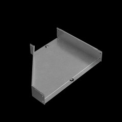 Переходник правый 100х300-600 мм ПЛЮС INOX304