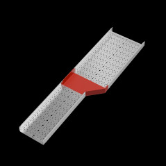 Переходник правый 100х400-600 мм ПЛЮС INOX304