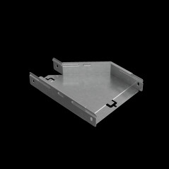 Переходник левый 50х100-200 мм ПЛЮС INOX304