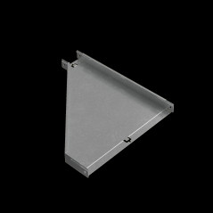 Переходник правый 50х100-500 мм ПЛЮС INOX304