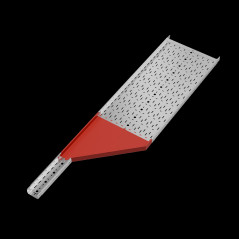 Переходник правый 50х100-500 мм ПЛЮС INOX304