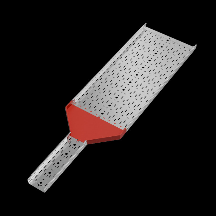 Переходник центральный 50х150-500 мм ПЛЮС INOX304