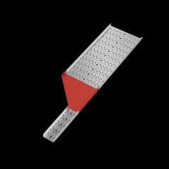 Переходник левый 50х150-500 мм ПЛЮС INOX304