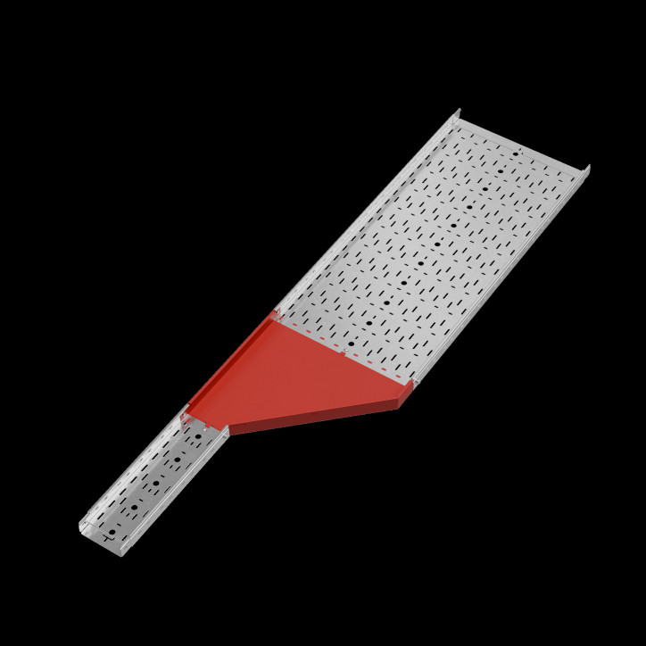 Переходник правый 50х150-500 мм ПЛЮС INOX304