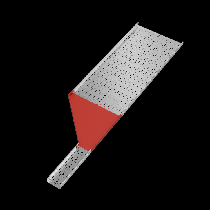 Переходник левый 50х150-600 мм ПЛЮС HD