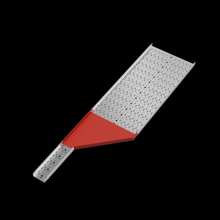 Переходник правый 50х150-600 мм ПЛЮС HD