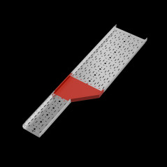 Переходник правый 50х200-400 мм ПЛЮС INOX304