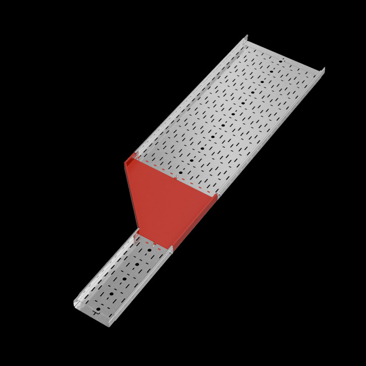Переходник левый 50х200-500 мм ПЛЮС HD Переходник левый 50х200-500 мм ПЛЮС HD