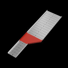 Переходник правый 50х300-600 мм ПЛЮС INOX304