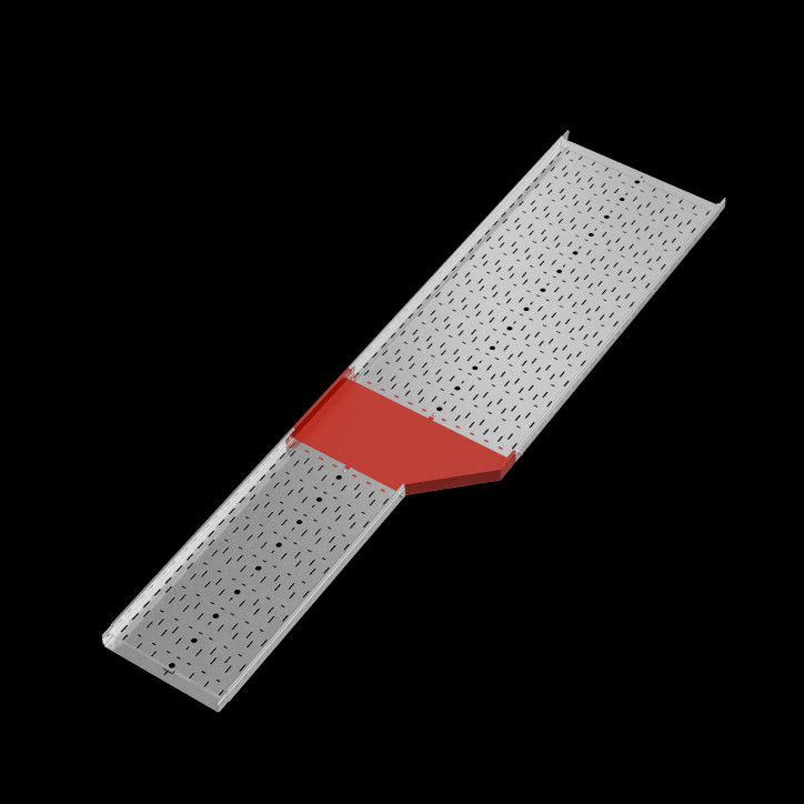 Переходник правый 50х400-600 мм ПЛЮС INOX304