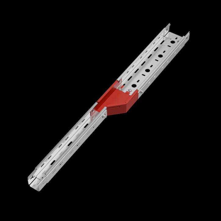 Переходник правый 50х50-100 мм ПЛЮС INOX304