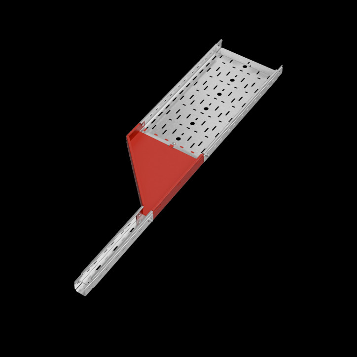 Переходник левый 50х50-300 мм ПЛЮС Переходник левый 50х50-300 мм ПЛЮС