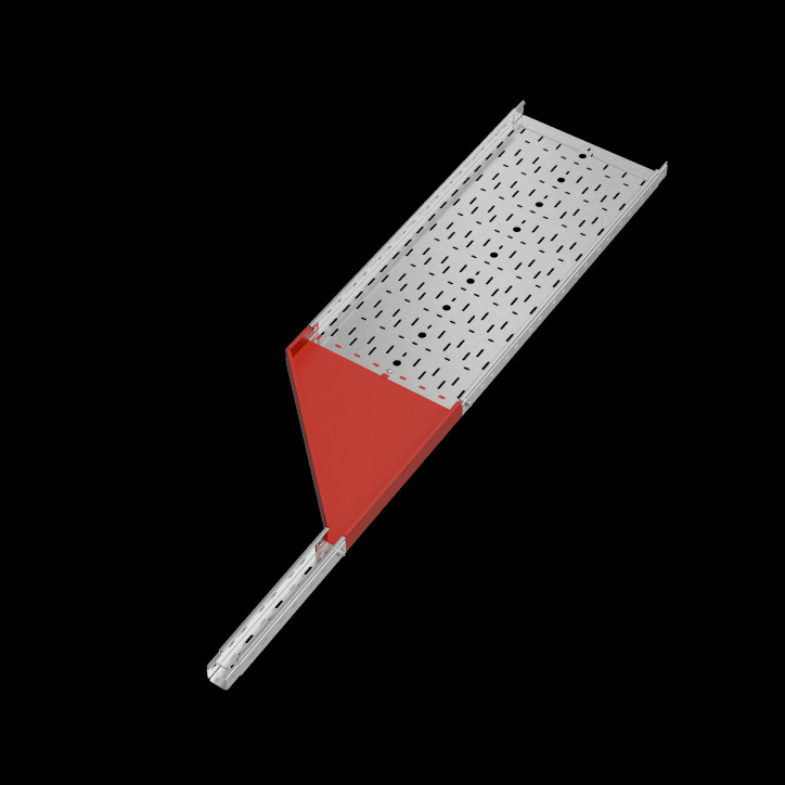 Переходник левый 50х50-400 мм ПЛЮС