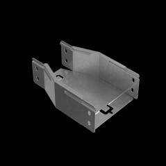 Переходник центральный 80х100-150 мм ПЛЮС INOX304