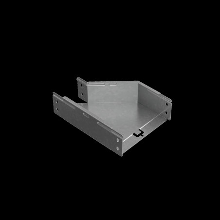Переходник левый 80х100-200 мм ПЛЮС INOX304
