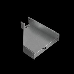 Переходник правый 80х100-300 мм ПЛЮС INOX304